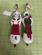 Kurt Adler Christmas Ornament Set Hand Painted with Tags - $16.82