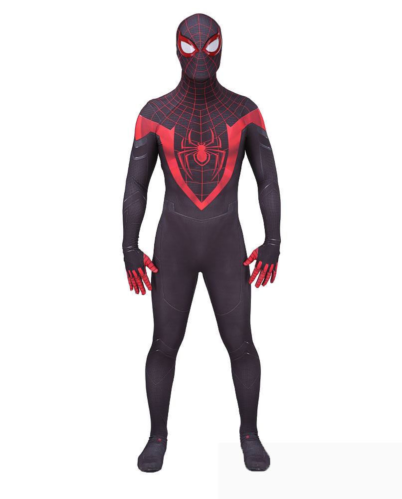 Spider-Man PS5 Bodysuit Kid Cosplay Spider Man Suit Adult Costume Zentai Onesie