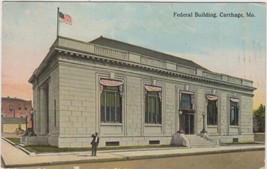 Federal Building Carthage Missouri MO Postcard Lamar  - £2.38 GBP