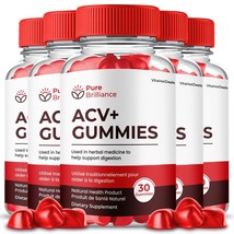 Pure Brilliance ACV Gummies, Apple Cider Vinegar, Max Strength Gummies (5 pack) - £62.70 GBP