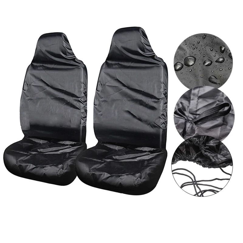 Car Waterproof Seat Cover - Universal Black Auto Parts - £22.40 GBP