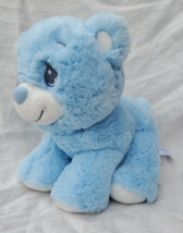 Aurora World Soft Precious Moments Soft Plush Rattle Charlie Bear Blue 8 in - £8.83 GBP