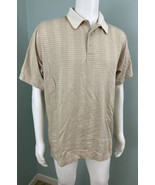 Greg Norman S/S Striped Bellsouth Classic Golf Polo Shirt Size Medium - €18,56 EUR