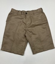 Dockers Dark Khaki Chino Shorts Men Size 32 (Measure 31x10) - $11.59
