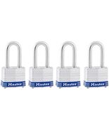 Master Lock 3QLF Outdoor Padlock with Key, 4 Pack Keyed-Alike - $63.66 CAD