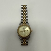 Women&#39;s Watch BULOVA 98M000 Gold Dial Two-tone Stainless Steel Ladies Watch - $49.95