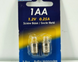 Dorcy 41-1659 1AA 1.2V 0.25A Krypton Screw Base Replacement Bulb 112 (2-... - £7.48 GBP
