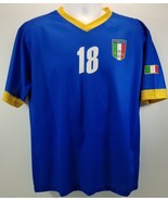 V) Antonio Cassano #18 Replica Italia Italy Soccer Jersey Shirt XL - £23.73 GBP