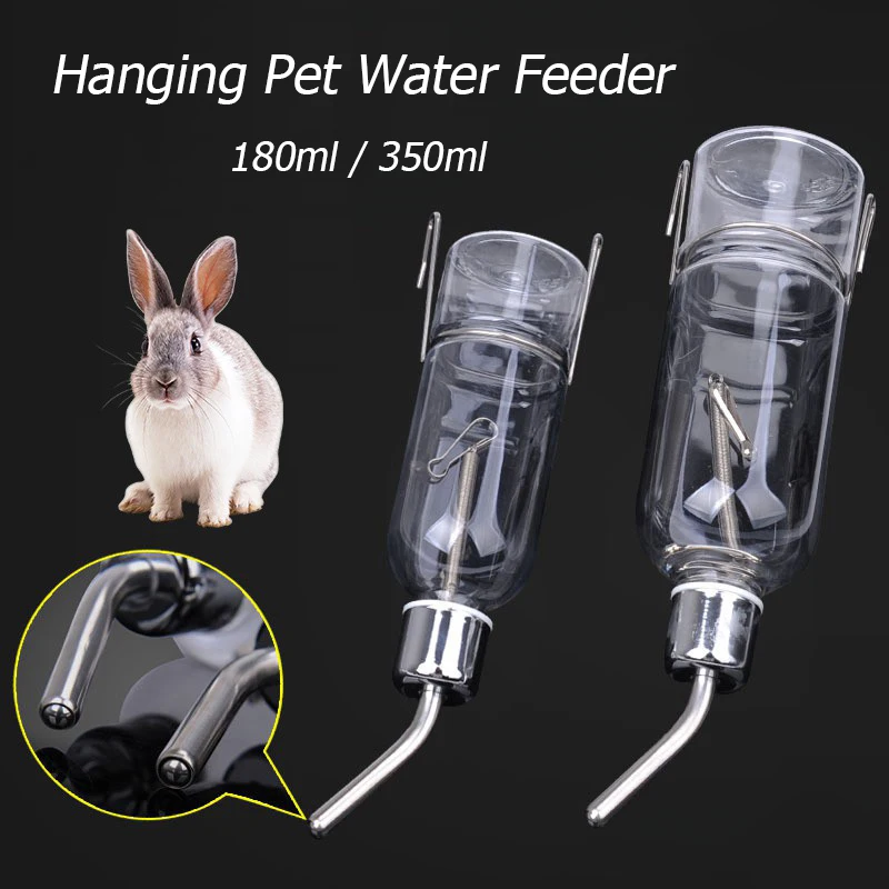 House Home Plastic Water Feeder Bottle Hanging Auto Dispenser Drinker Hamster Sm - £19.98 GBP
