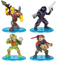 Fortnite BATTLE ROYALE Collection 4 Pack - Raptor, Rust Lord, Rex &amp; Raven NEW - £14.02 GBP