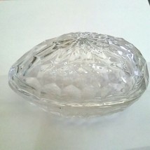 Crystal Egg Keepsake Box~Trinket Jewelry Holder~Knick Knack~Collectible~Spa~Bed - £19.79 GBP