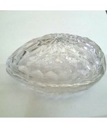Crystal Egg Keepsake Box~Trinket Jewelry Holder~Knick Knack~Collectible~Spa~Bed - $24.70