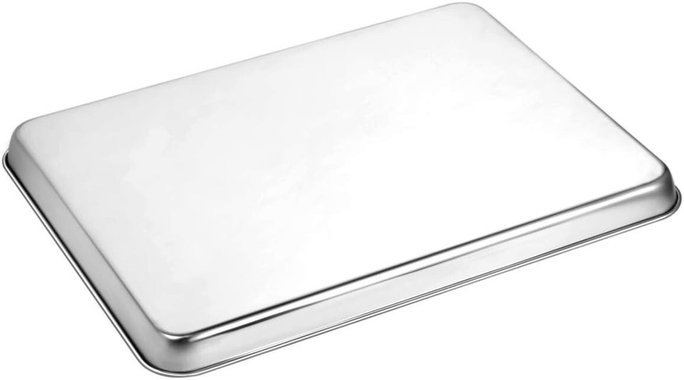 Stainless Steel Cookie Sheet Set - 3 Sizes for Versatile Baking & Roasting Item image 9
