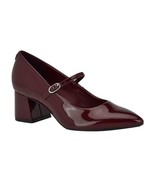 Calvin Klein Women&#39;s Leora Block Heel Pointy Toe Dress Pumps - Dark Red ... - $60.00