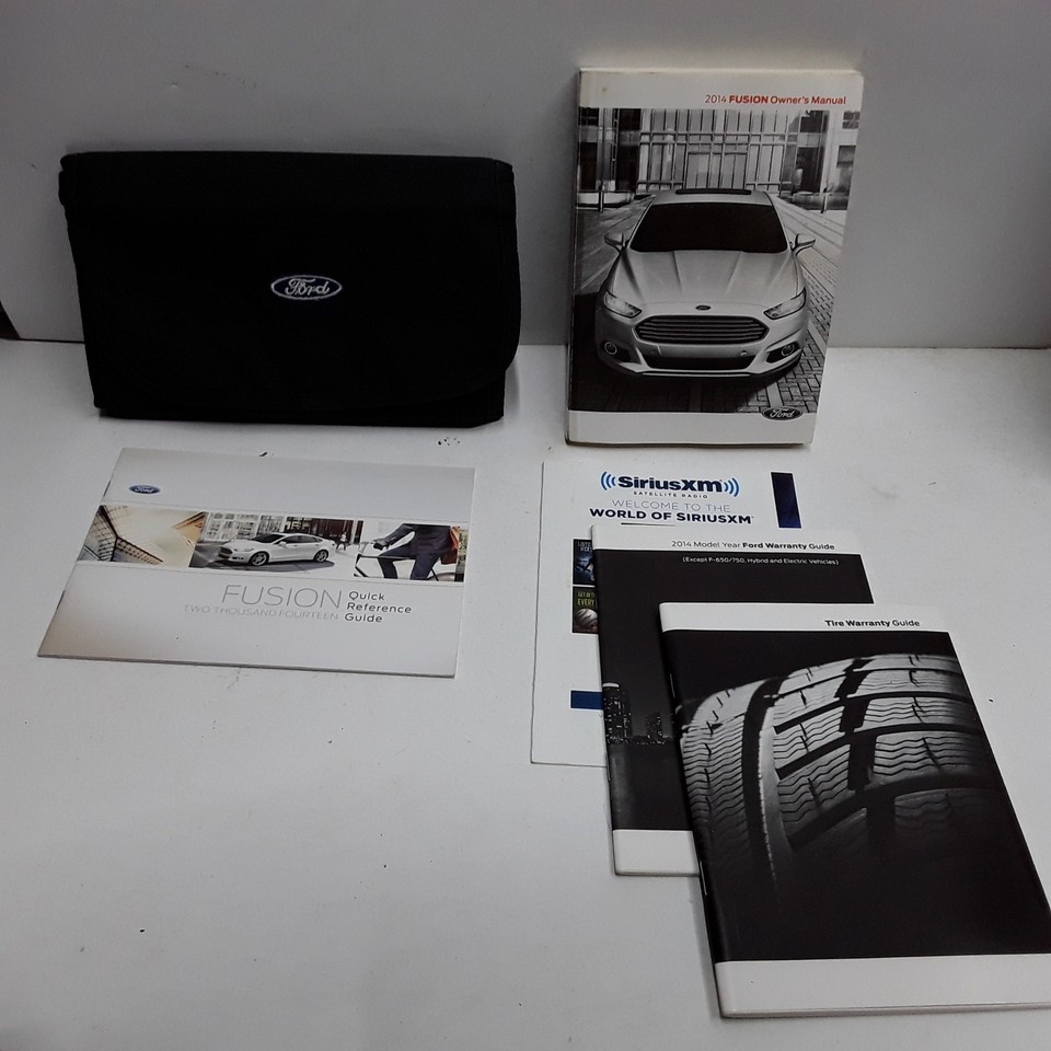 2014 Ford Fusion Owners Manual - $22.76