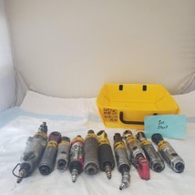 Lot of 10 Vintage Pneumatic Angle Drill Aircraft Tool LOT AC-8 - £273.76 GBP