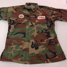 Amecican Cable Men’s Unicor Woodland Camouflage Jacket BDU Combat Coat Sz Medium image 5