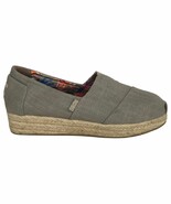Skechers Shoes Womens 9 BOBS Espadrille Highlights High Jinx Slip On Tau... - $43.31 CAD