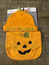 Near Solutions Baby Halloween  Bib And Hat - $276.29 MXN