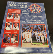 1997 Texas Rangers Official Yearbook - 25th Anniversary - £18.07 GBP