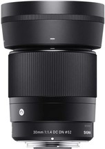 Sigma 30Mm F1.4 Dc Dn Contemporary Lens For L Mount. - $342.99