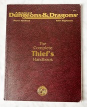 Advanced Dungeons &amp; Dragons The Complete Thief&#39;s Handbook AD &amp; D 2111 TSR - $27.50