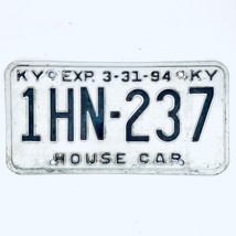 1994 United States Kentucky Base House Car License Plate 1HN-237 - £13.31 GBP