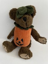 Boyds Bears Punkie Boo Bear Plush Teddy Pumpkin Vintage - £11.77 GBP
