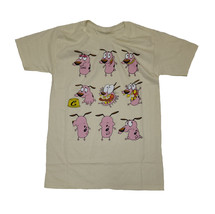 Courage The Cowardly Dog Tan Graphic T-Shirt  - $31.99