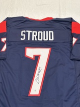 CJ Stroud Signed Houston Texans Football Jersey COA - £239.00 GBP
