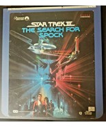 Vintage 1984 Star Trek III  RCA VideoDisc Select a Vision Paramount Home... - £11.95 GBP