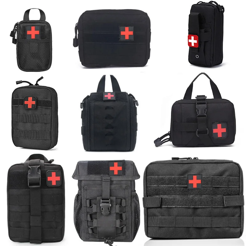 LUC Tactical Molle EDC Pouch Medical Military IFAK Pouch Survival First Aid Kit - £13.51 GBP+