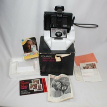 Vintage Polaroid Square Shooter 2 Land Camera w/ Box, Instructions, Flash, etc. - £23.25 GBP