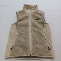 Patagonia 23080FA12 Women XS Tan/Beige Full Zip Pockets Retro-X Vest Sle... - £55.09 GBP