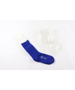 NOS Vintage 80s Youth Size 8-11 Nylon Tall Athletic Soccer Socks Royal B... - $20.29 CAD