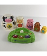 VTech Nest &amp; Learn Animals Educational Toy Color Number Cow Lights Sounds - $101.48 CAD