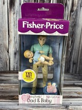 Fisher Price Loving Family Dollhouse - Dad &amp; Baby Brother - New in Package - £15.45 GBP