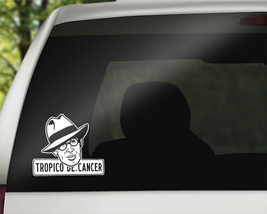 Henry Miller Tropic of Cancer Vinyl Decal / Sticker Capricorn Rosy Crucifixion - £4.78 GBP