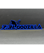 For Godzilla Badges Emblem RAGING 7.3 Blue/Black, 2 BADGES, Angry Fender... - €66,39 EUR