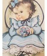 Herbert Dubler ~ 1944 Print ~ "Sitting Pretty" ~ Original Frame - $80.00