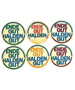 Beer Coasters Ende Gut Halden Gut Switzerland Set Of 6 Vintage 1972 - $13.65 CAD