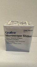 GRAFCO MICROSCOPE SLIDES CLEAR 3703-2P QTY 72 (2PACK) 25 MM X 75 MM - €16,91 EUR