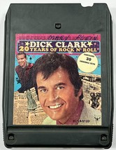 Dick Clark 20 Years of Rock N&#39; Roll 8 Track Tape Cartridge 1973 Buddah Records - £4.67 GBP