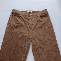 LOFT RN#140923 Women's Brown Cotton Blend High Waist Skinny Corduroy Pants 27/4 image 14