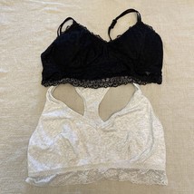 Maurices Bras Size 2XL Lot Of 2 Lace Racerback Spaghetti Strap 1 Padded 1 Sports - £6.64 GBP