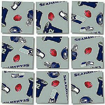 B Dazzle Seattle Seahawks Scramble Squares 9 Piece Puzzle - £18.82 GBP