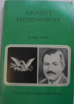 .  Ernest Hemingway: written by Earl Rovit, C. 1963, College &amp; Universit... - £35.88 GBP