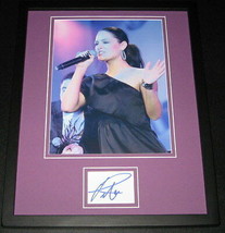 Pia Toscano Signed Framed 11x14 Photo Display AW American Idol - £63.30 GBP