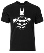 Batman Arkham Knight Mens T-Shirt Short Sleeve Black Size XL - £11.27 GBP