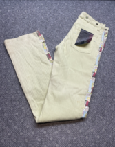 Retro Johnny Girl Collection Lime Green Pants Straight Leg Juniors Size ... - $14.85